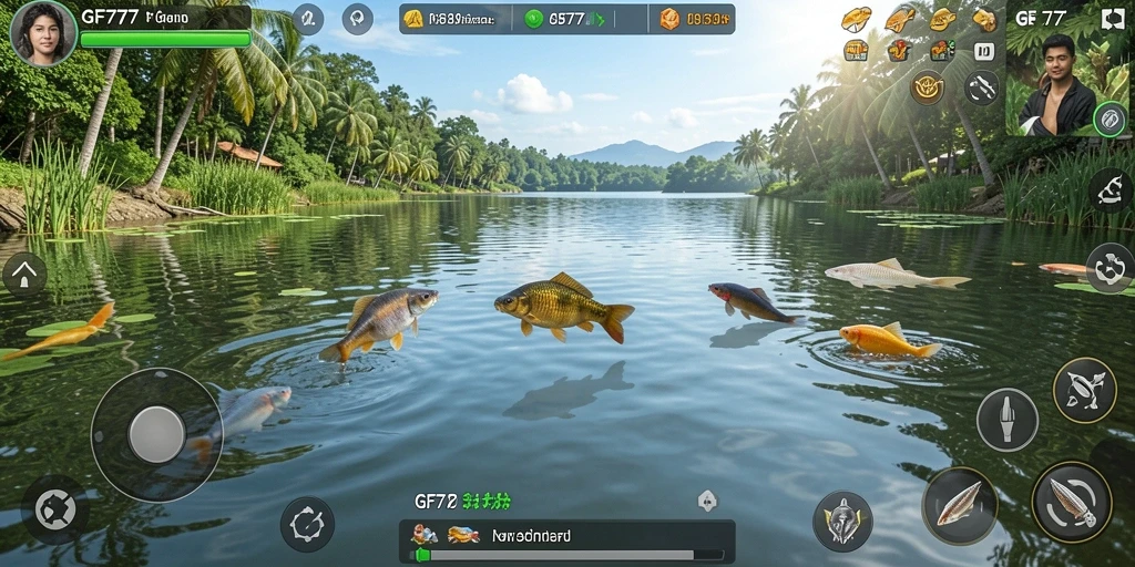 Tangkapan ikan besar dalam gameplay GF777 yang seru.