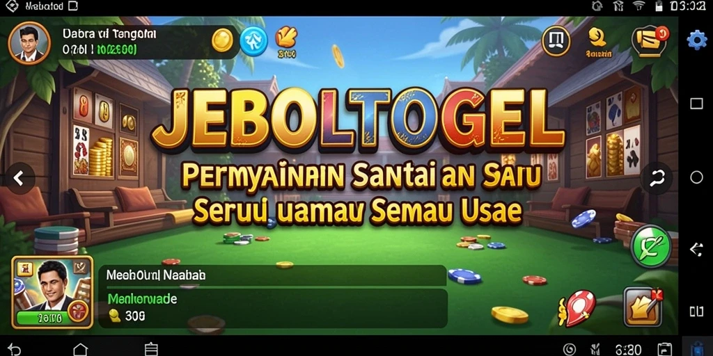 Tampilan gameplay seru JEBOLTOGEL yang mengasyikkan.
