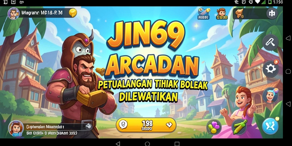 Tangkapan layar gameplay JIN69 penuh aksi seru dan tantangan.