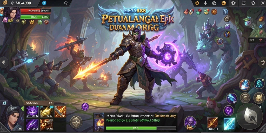 Gameplay seru dan grafis menakjubkan di MEGA888.