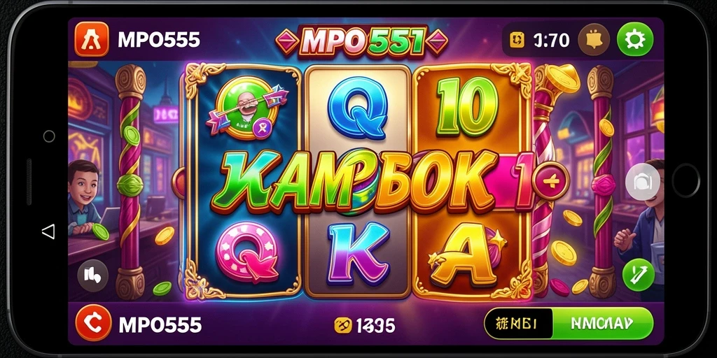 Tampilan gameplay Slot MPO555 yang seru dan menegangkan.