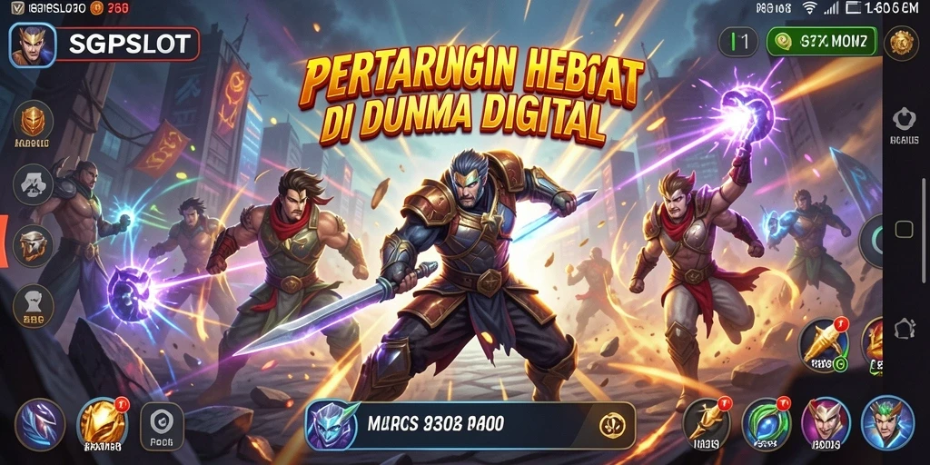 Screenshot gameplay SGPSLOT yang menampilkan pertarungan seru.