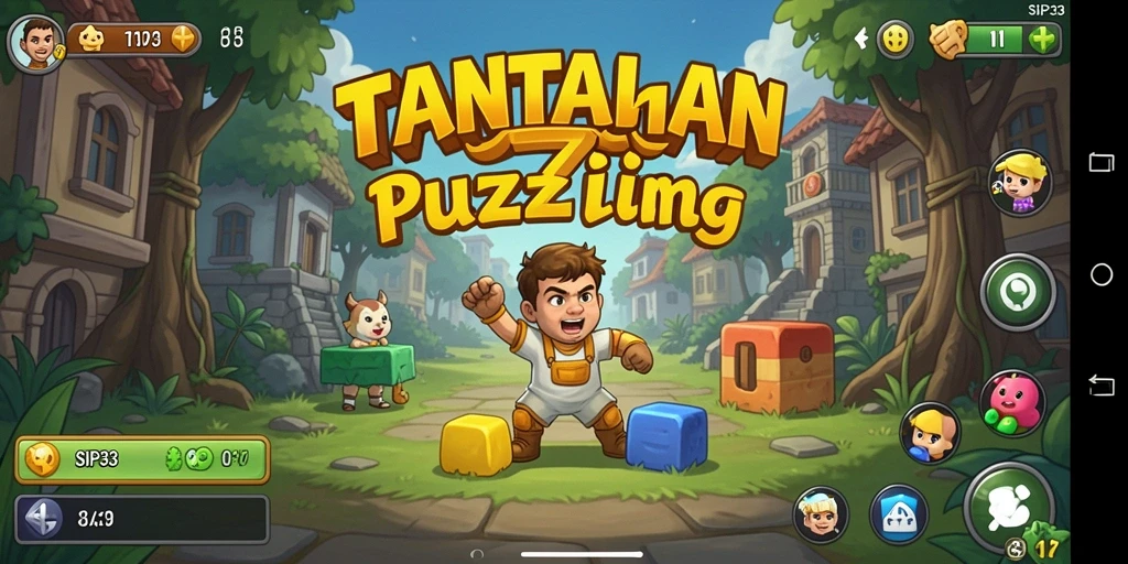 Tampilan gameplay SIP33 yang seru dan menantang.