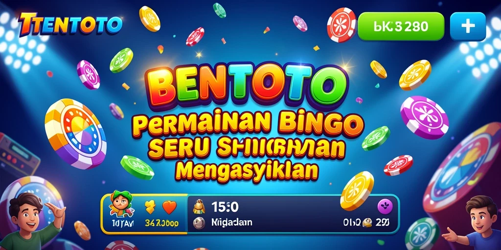 Tampilan gameplay Bingo yang seru dan mengasyikkan di TENTOTO.