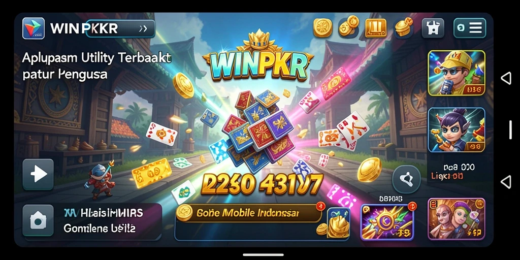 Tampilan antarmuka utama aplikasi WINPKR yang memudahkan navigasi.